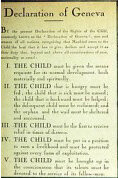 Declaration of the Rights of the Child (Declaration of Ginebra)