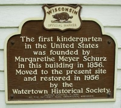 First Kindergarten in Wisconsin