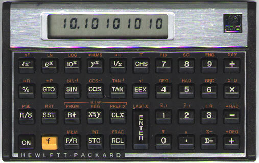 Calculadora financiera HP 10