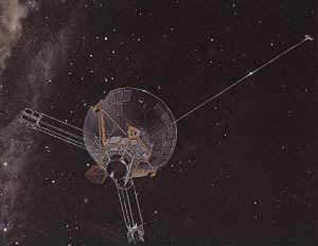 Pioneer 10 travels through the Asteroid Belt and Past Jupiter