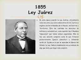 Ley Juárez.