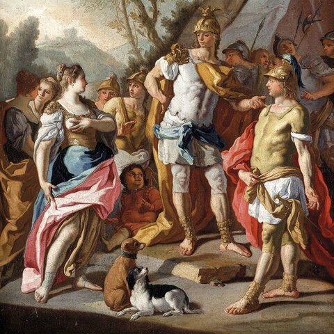 Proclamación de Alejandro en la autoridad griega