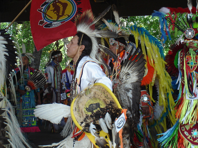 Sacajawea is reunited with her brother