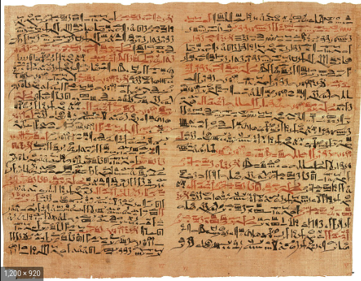 Ancient egyptians kept first health records