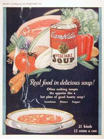 Food in the 1920's