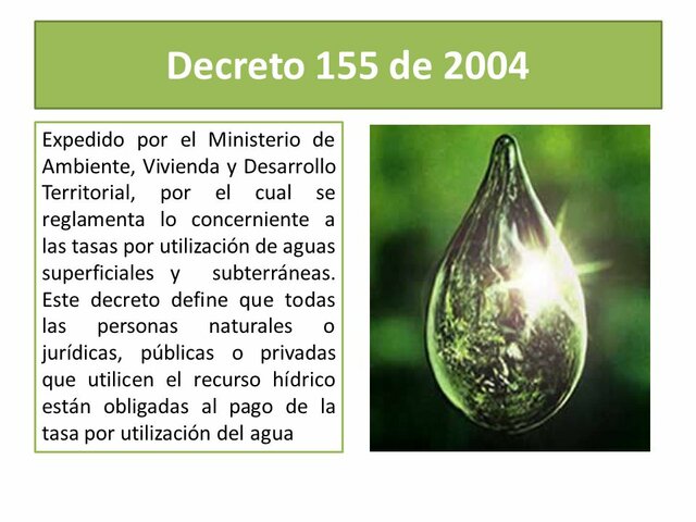 Decreto 155 de 2004