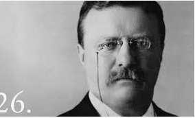 Teddy Roosevelt Becomes President of the United States