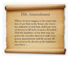 The 17th Amendment is Passed