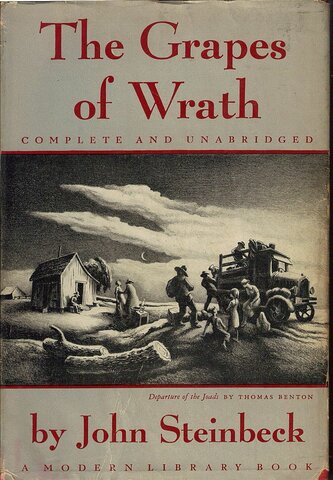 The Grapes of Wrath was banned