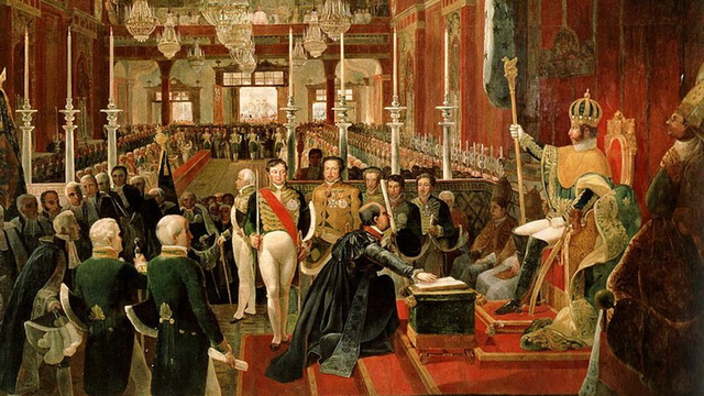 Coroação de D. Pedro I como imperador do Brasil