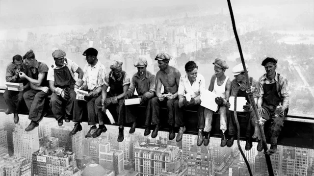 trabajando como obrero