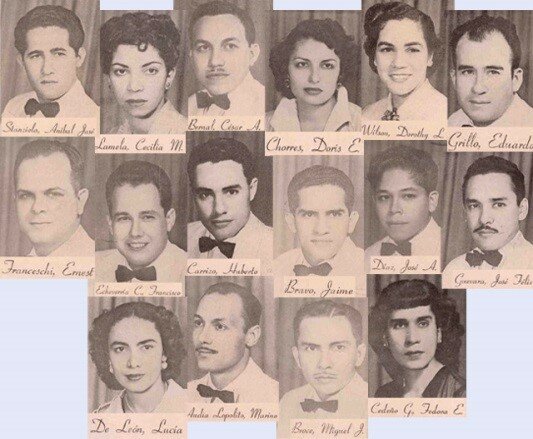 1era graduación de la escuela de medicina