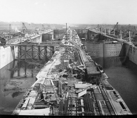 Colón era la única ciudad en la cual atracaban los barcos antes de atravesar el Canal