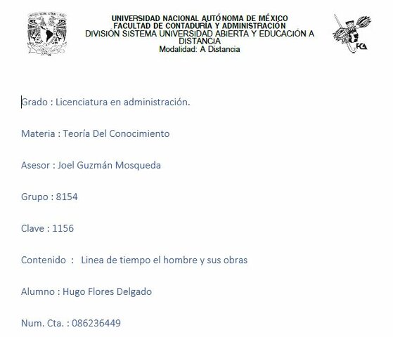 EL HOMBRE Y SUS OBRAS