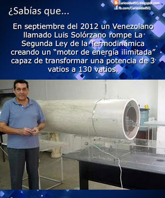 motor de energía ilimitada