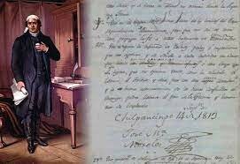 Sentimientos de la Nación. José María Morelos y Pavón.