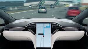 Telsa Self Driving Car