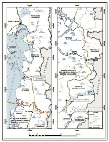 HidroAysén presenta trazado de transmisión de energía