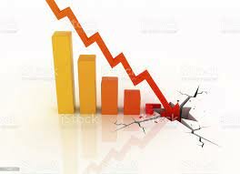 Colapso de los bancos en los mercados globales emergentes