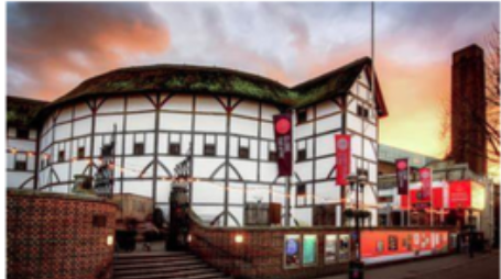 A modern reconstruction, called Shakespeare’s Globe, was inaugurated in 1997