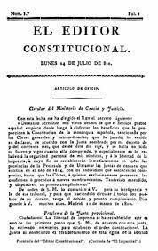 El editor constitucionalista