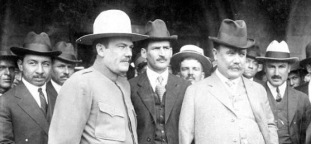 Elías Calles y Álvaro Obregón