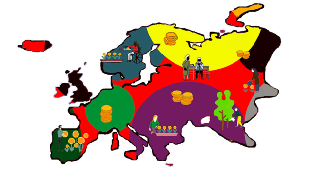 1940, En Europa se da nacimiento del enfoque económico solidario.