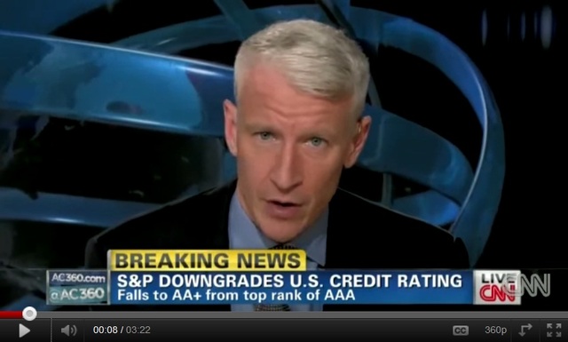 US loses its AAA rating