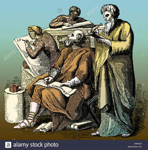 LOS ESCRIBAS Y LA ESCRITURA