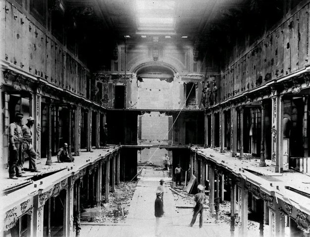 Un incendio accidental