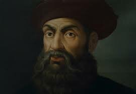 Magellan sejler syd om Sydamerika