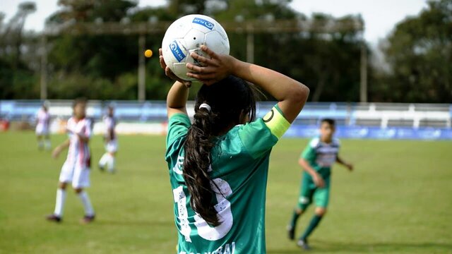 Ingrese a mi primer equipo de fútbol