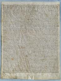 English Magna Carta signed