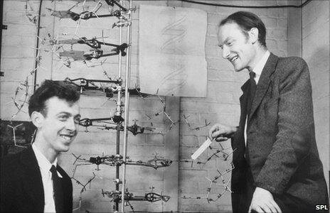Francis Crick and James Watson
