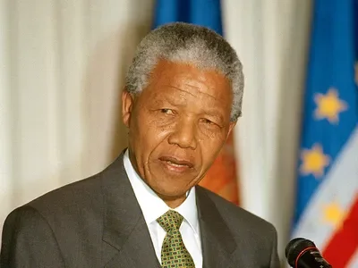 Nelson Mandela elected President of South Africa