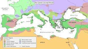 Greeks colonize the Mediterranean