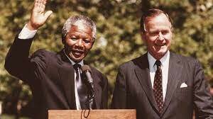 Nelson Mandela elected President of South Africa