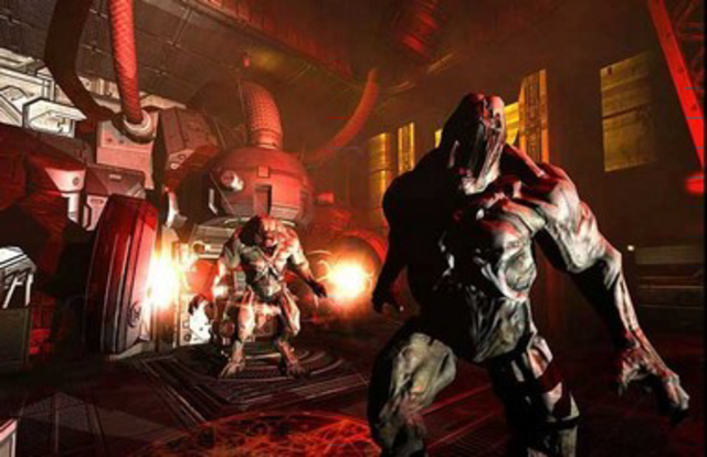 Crea el motor gráfico para Doom 3