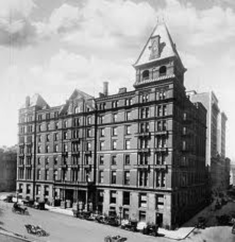 Got to the Murray Hill Hotel