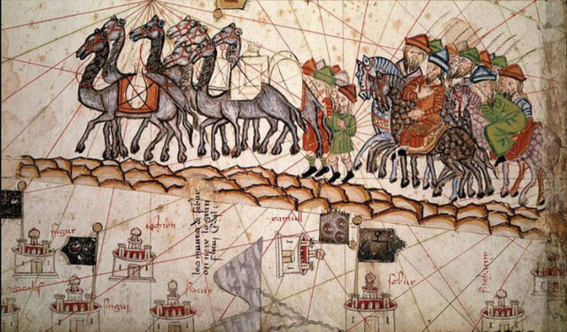 Arab traders brought paper from china