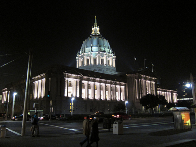 Day before he came to San Francisco