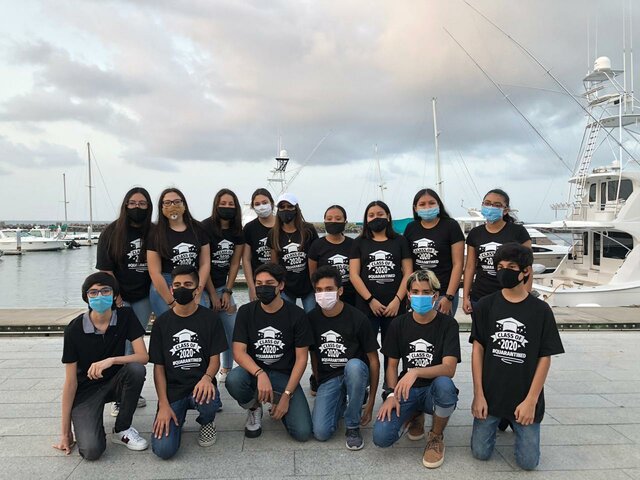 Me gradué de secundaria