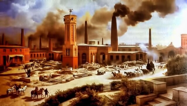Inicio de la revolución industrial