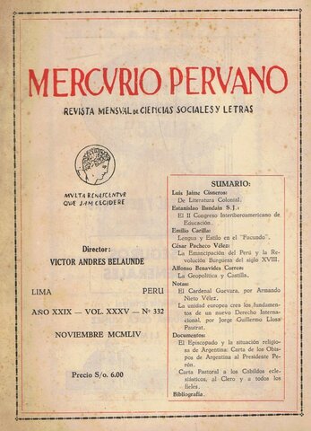 Fundación del Mercurio Peruano