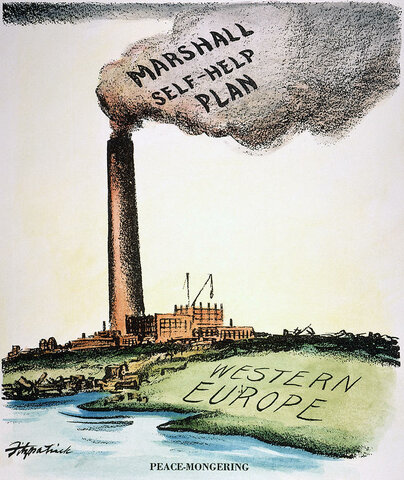 Se realiza el plan Marshall