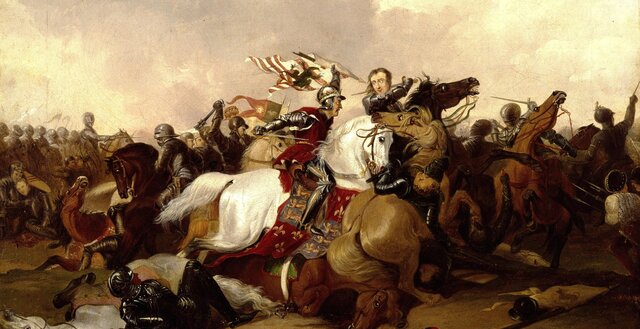 Richard III is defeated at The Battle of Bosworth