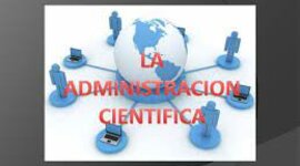 Timeline: autores administración  científica