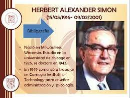 Herbert Simón- Teoría de Sistemas 1990