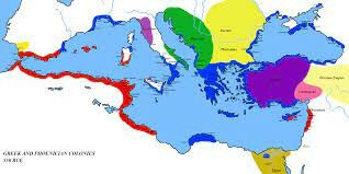 Greeks colonize the Mediterranean