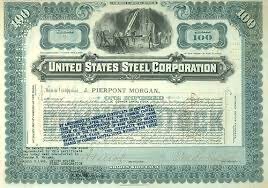 J.P. Morgan Founds U.S. Steel